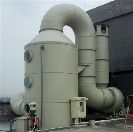 立式PP喷淋塔废气处理设备