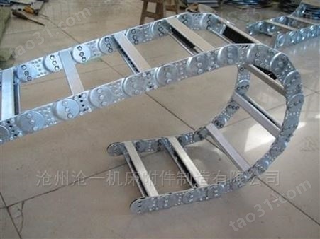 抛丸机桥式钢铝拖链