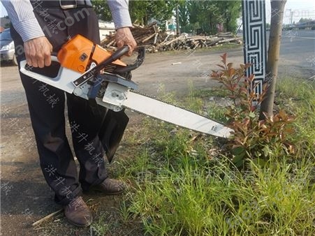 长铲铲头树木移栽机 手提式小型链条挖树机